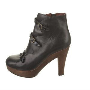 See By Chloé Black Leather Moto Boots sz 40/US 9.5 or 10
